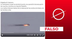Video viral no muestra a helicóptero israelí estrellándose en el eje de Filadelfia en 2024