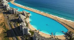 Este es el país de Sudamérica que tiene la piscina más grande de la región: más de 96.000 m² con 66 millones de galones de agua