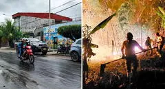 Senamhi reporta lluvias en Loreto, Ucayali y Madre de Dios: Gobierno afirma que condiciones "ayudan a apagar" llamas