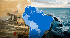 El único país de América Latina que tiene acceso a 3 océanos y superó a Estados Unidos con su fuerza naval en 1879