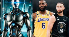Ni LeBron James ni Stephen Curry: este es el mejor e histórico jugador de la NBA en Estados Unidos, según la IA