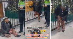 Ponen en evidencia a hombre que fingía discapacidad y usuarios dicen: "¡El colmo!"