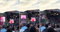 Cantante de ‘Son Amores’ sorprende con coreografía de Lis Padilla durante concierto en España