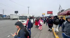 Primer día de paro de transportistas: 'Anconeros' y gremios piden a empresas unirse a protestas contra extorsiones