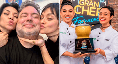 ¡Sin Nelly ni Giacomo! Participantes de ‘El gran chef famosos’ celebraron la final con Javier Masías
