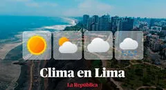 Clima en Lima, vía Senamhi: temperaturas máximas y mínimas por distritos este 4 de mayo