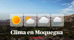 Clima en Moquegua, vía Senamhi: temperaturas máximas y mínimas por distritos este 12 de julio