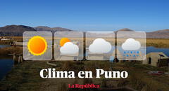 Clima en Puno, vía Senamhi: temperaturas máximas y mínimas por distritos este 22 de junio