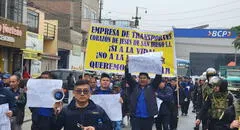 Lima y Callao soportan hoy un paro de transportistas