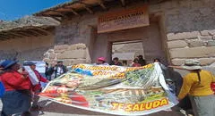 Cusco: bloquean ingreso al Parque Arqueológico de Ollantaytambo en protesta contra el Ministerio de Cultura