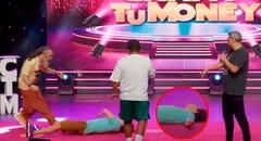 Mateo Garrido Lecca sufre FUERTE caída en 'Chapa tu money' y DEJA EN SHOCK a Ricardo Mendoza y Jorge Luna