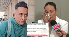 Pamela López deja en evidencia el papel de Christian Cueva como padre: “Nunca los atiende, no lo ha criado"