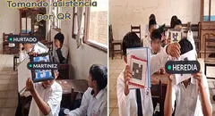 Profesora es viral tras mostrar como registra la asistencia de sus alumnos sin llamar lista: "Con QR"