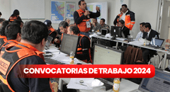 INDECI lanza convocatoria de trabajo CAS con sueldos de hasta S/6.500 en Lima, Callao y provincias