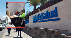 Trabajadores de EsSalud son sorprendidos bebiendo alcohol dentro de sede en Arequipa
