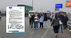 Gremios de transportistas anuncian paro nacional para el 12 de noviembre: exigen modificación de la ley de crimen organizado