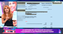 Magaly Medina MUESTRA PRUEBAS de quién pagó sus pasajes para los Martín Fierro y revela cuánto costaron