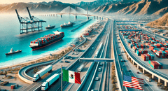 El megaproyecto que conectará 2 océanos y 3 continentes con un enorme corredor: será clave para EE. UU. y México en 2025