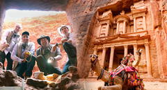 Descubren tumba con esqueletos de 2.000 años de antigüedad en Petra, una de las 7 maravillas del mundo moderno