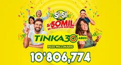 Resultados de La Tinka del miércoles 16 de octubre: conoce los números ganadores