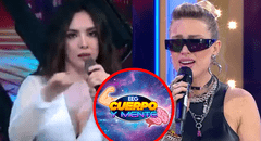 Rosángela Espinoza llama 'payasa' a Leslie Shaw, pero ella la ENCARA EN VIVO: "Payasa es ella que sigue en 'EEG"