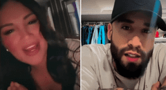 Angie Arizaga "SORPRENDE" a Jota Benz y le hace PECULIAR pedido:  "¿No me amas?"