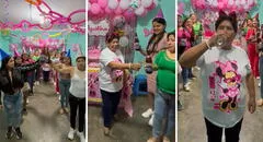 Peruana celebró su cumpleaños como si fuera un quinceañero y es furor en redes: “Metas”