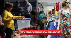 ¿Es feriado irrenunciable el 26 y 27 de octubre, días de Elecciones Municipales y Regionales 2024 en Chile?