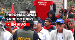 Paro nacional 24 de octubre: trabajadores de construcción civil convocan protesta con gremios de transporte y Gamarra