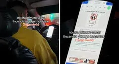 Peruano capta a taxista estudiando para obtener su licencia y queda en shock: "¿No era antes?"