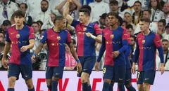 Barcelona apabulló al Real Madrid en el clásico de LaLiga con goles de Lewandowski, Yamal y Raphinha