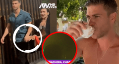 ¿Y Renato Rossini Jr.? Ale Fuller TOMA de la mano y se habría BESADO con galán español en camioneta, según 'Magaly TV'