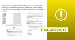 Vladimir Cerrón no está habilitado para participar en las elecciones de 2026