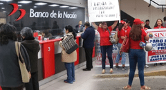 Trabajadores del Banco de la Nación acatarán huelga nacional y no atenderán HOY, 4 de noviembre