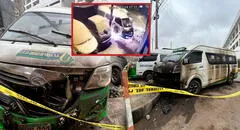 Queman 2 combis en Chorrillos: la empresa de transporte estaría siendo extorsionada