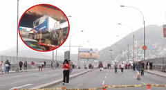 ¿Hasta cuándo estará cerrado el puente Ricardo Palma? Estructura es impactada por cuarta vez