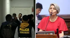 Fiscalía allanó casa y despacho de congresista María Agüero en Lima y Arequipa por caso 'Mochasueldos'