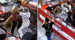 Trabajadores de supermercado bailan al ritmo de villancico y usuarios bromean: “No se gana, pero se goza”