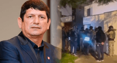 Agustín Lozano, presidente de la FPF, fue detenido tras allanamiento a su vivienda en la madrugada