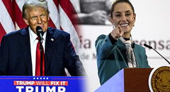Claudia Shenbaium habló con Donald Trump tras ganar las elecciones de EE. UU: "Habrá una buena relación con México"