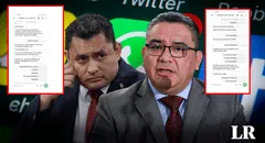 Nuevos chats entre el ministro Juan Santiváñez y Junior Izquierdo: "Se meten con mi familia y los c***"