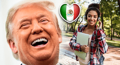 La radical decisión de Donald Trump que beneficiará a los mexicanos que quieren estudiar en Estados Unidos en 2025