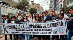 Sector de comerciantes de Gamarra acatarán paro durante APEC: exigen justicia por asesinato de empresario