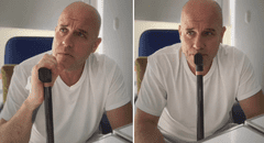 ¿Qué problema de salud padece Gian Marco Zignago y por qué tiene que andar con bastón?