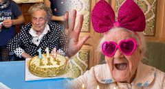 La historia de Claudia Baccarini, la mujer de 114 años que su dieta es "comer de todo": "El señor se ha olvidado llevarme"