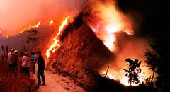 Nuevo incendio forestal en Jaén afecta a cientos de pobladores: se reporta 1 muerto y casi 1000 hectáreas calcinadas