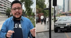 Youtuber venezolano visitó el Perú y comparó cultura vial con Chile: ''Los peatones son inexistentes''