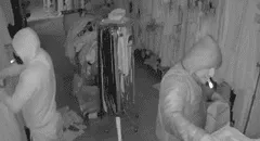 Los Olivos: Cámaras de seguridad muestran cómo delincuentes se llevan más de S/15.000 en mercadería de tienda