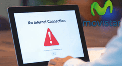 Caída de Movistar: diversos usuarios reportan problemas de la red móvil y de internet