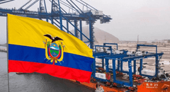 Diario ecuatoriano indica que Ecuador mira al Megapuerto de Chancay con interés para exportar sus productos hacia China